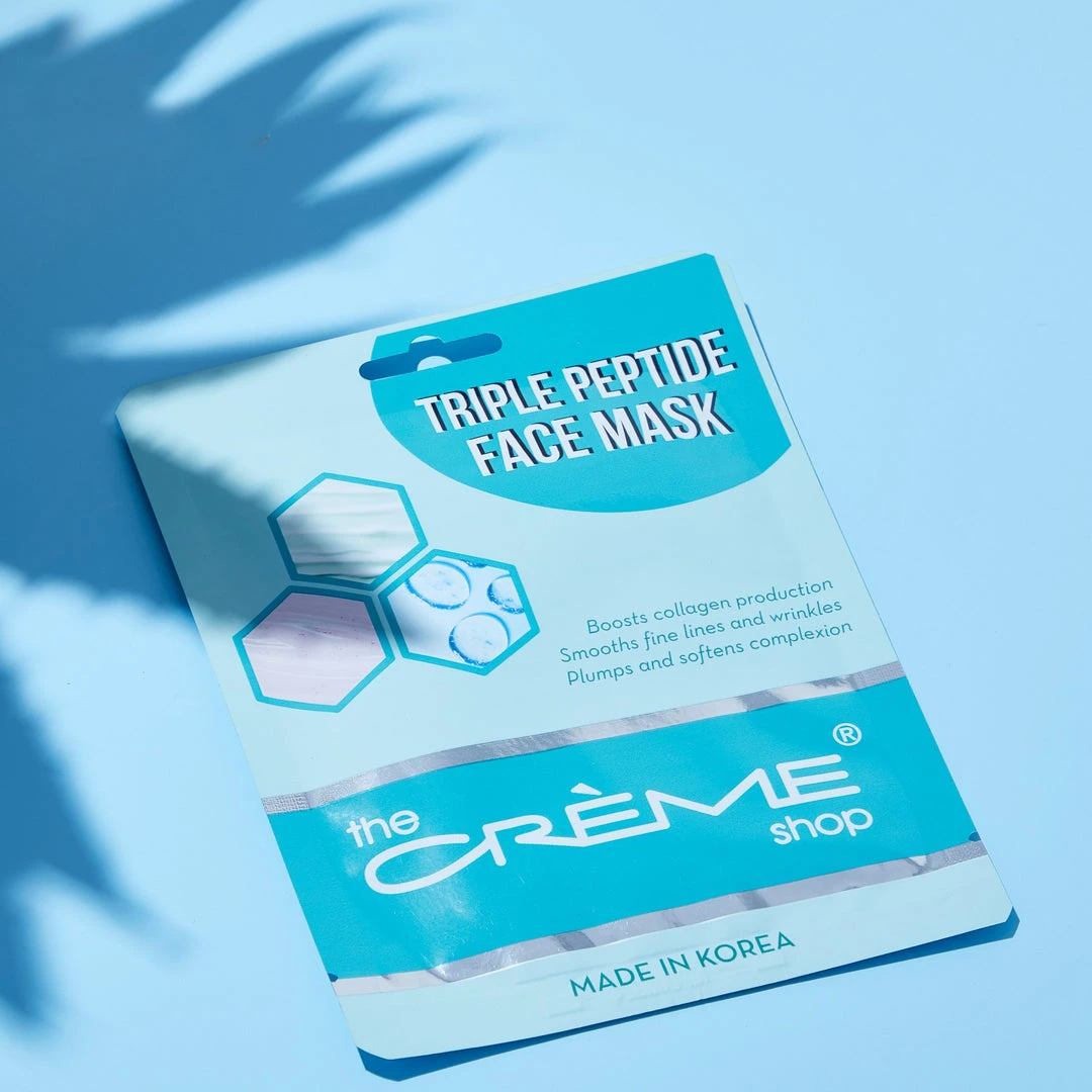 The Crème Shop Triple Peptide Face Mask New Arrivals The Crème Shop Triple Peptide Face Mask New Arrivals