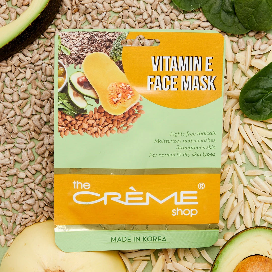 The Crème Shop New Arrivals Vitamin E Essence Sheet Mask - Moisturizing The Crème Shop New Arrivals Vitamin E Essence Sheet Mask - Moisturizing