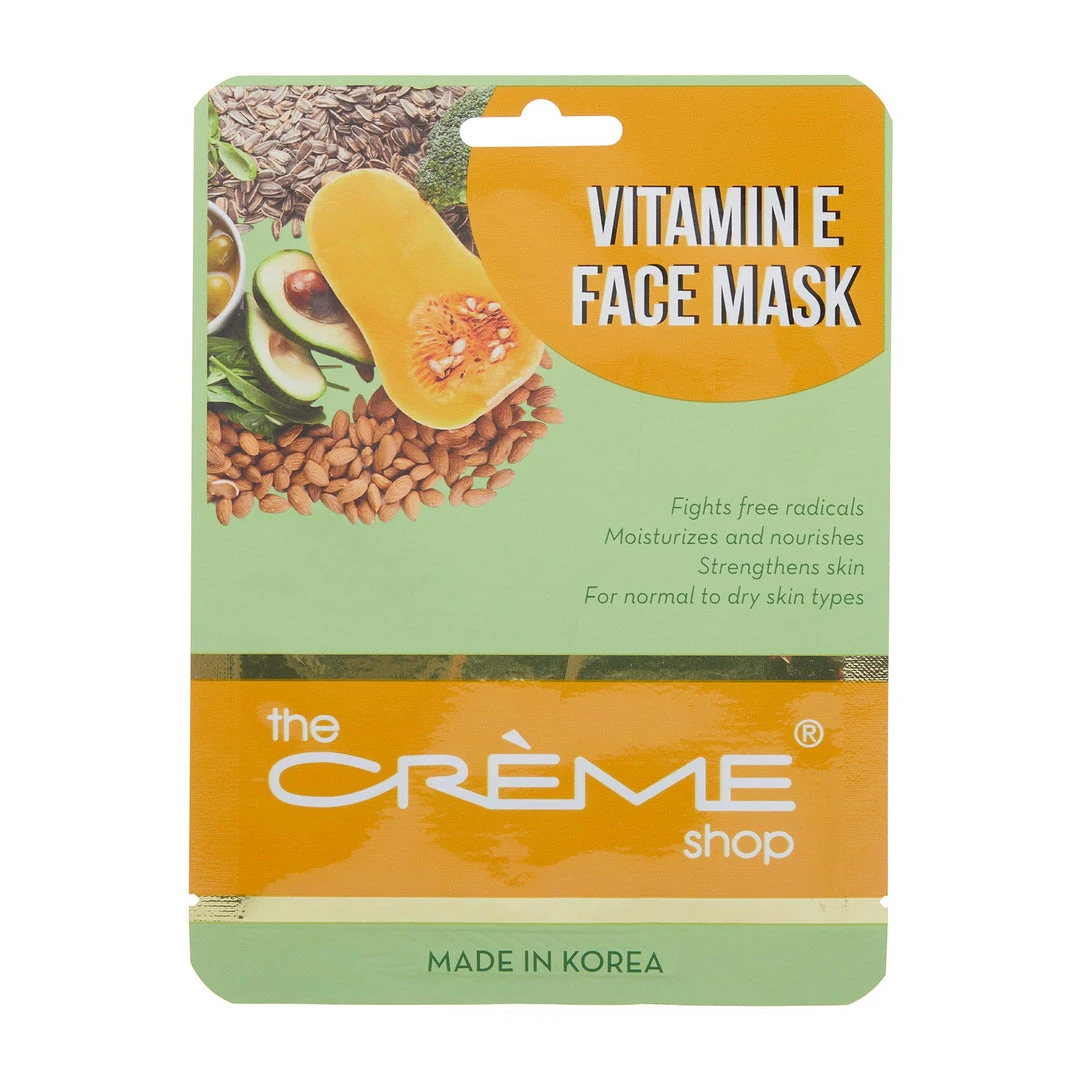 The Crème Shop New Arrivals Vitamin E Essence Sheet Mask - Moisturizing The Crème Shop New Arrivals Vitamin E Essence Sheet Mask - Moisturizing