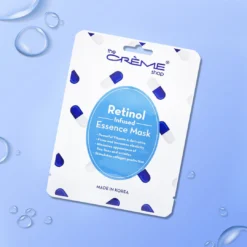The Crème Shop Retinol Essence Sheet Mask - Youth-Promoting & Clarifying New Arrivals