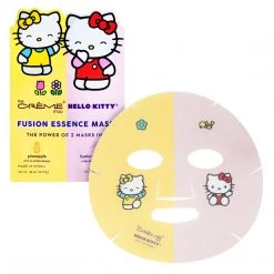 The Crème Shop X Sanrio Hello Kitty & Mimi Pineapple & Hyaluronic Acid Fusion Sheet Mask