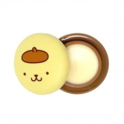 The Crème Shop X Sanrio Pompompurin Holiday Macaron Lip Balm - Caramel Pudding Collabs