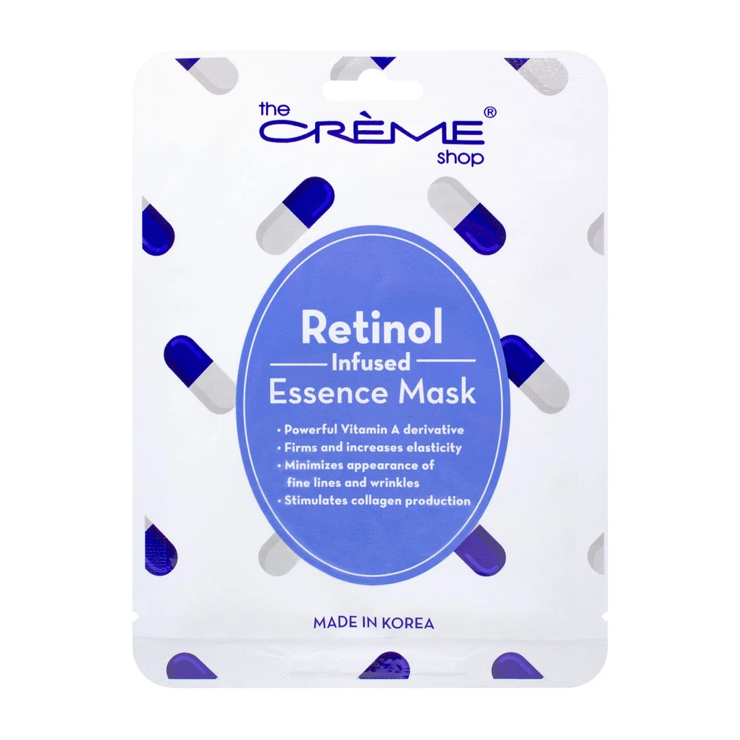 The Crème Shop Retinol Essence Sheet Mask - Youth-Promoting & Clarifying New Arrivals The Crème Shop Retinol Essence Sheet Mask - Youth-Promoting & Clarifying New Arrivals