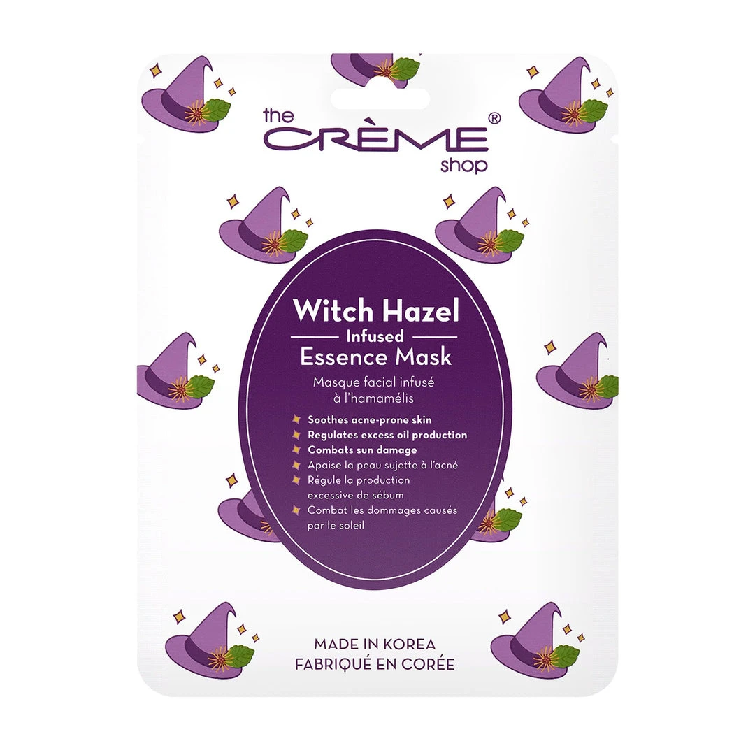 The Crème Shop Witch Hazel Infused Face Mask The Crème Shop Witch Hazel Infused Face Mask