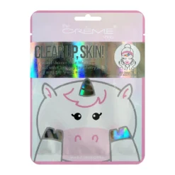 The Crème Shop Clear Up, Skin! Animated Unicorn Face Mask - Clarifying Strawberry Milk