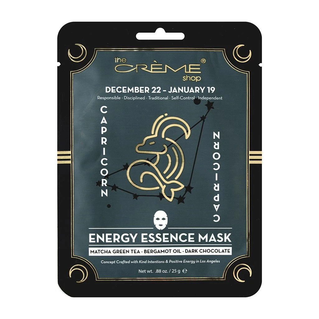 The Crème Shop Energy Essence Mask - Capricorn Skincare The Crème Shop Energy Essence Mask - Capricorn Skincare