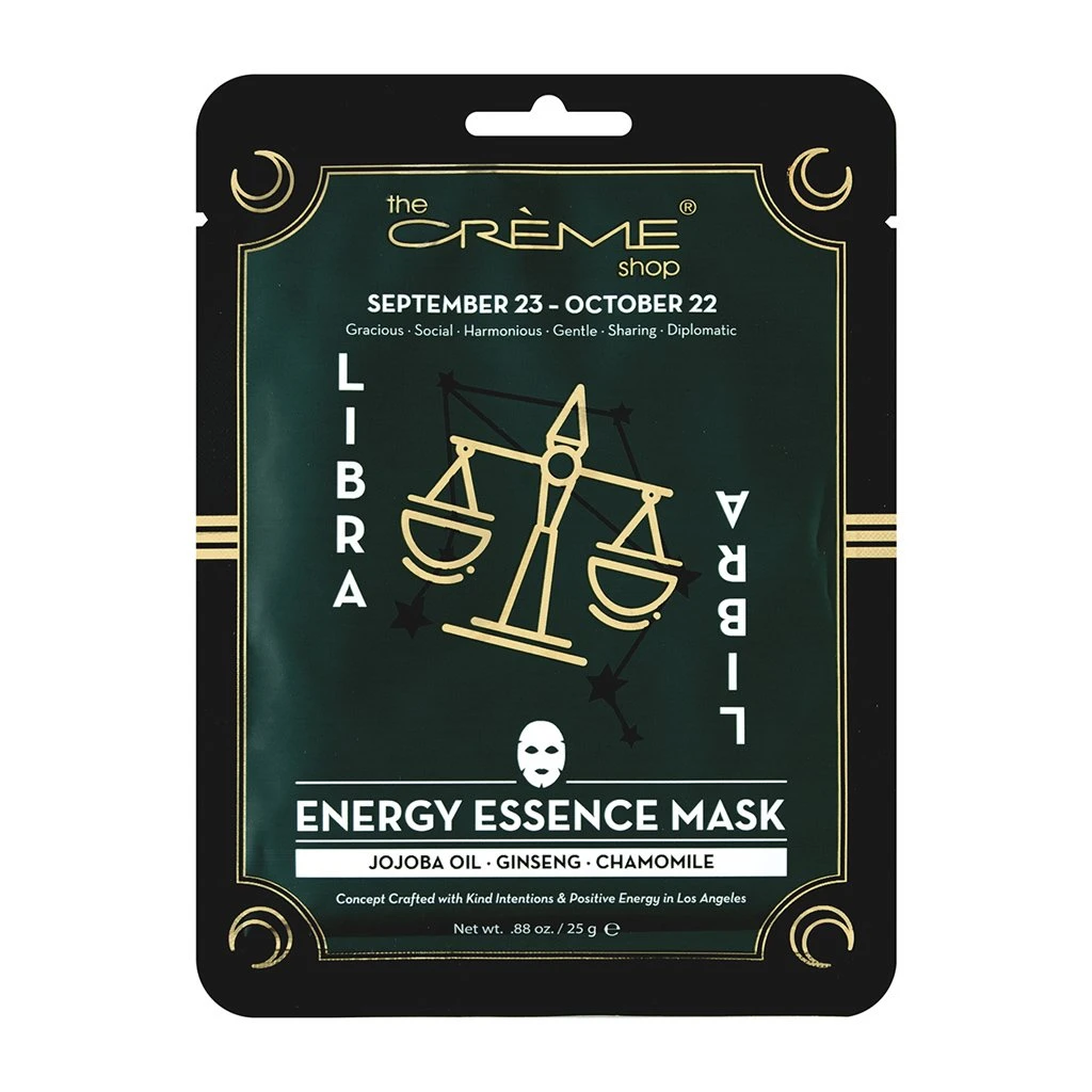 The Crème Shop Energy Essence Mask - Libra Skincare The Crème Shop Energy Essence Mask - Libra Skincare