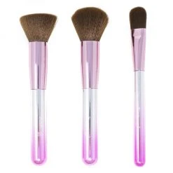 The Crème Shop Techicolor Dreams - Set Of 3 Face Brushes Makeup Brushes