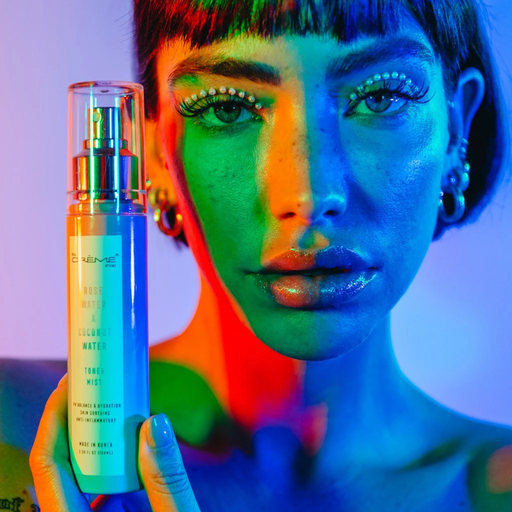 The Crème Shop Toner Mist - Rose Water X Coconut Water Toners The Crème Shop Toner Mist - Rose Water X Coconut Water Toners