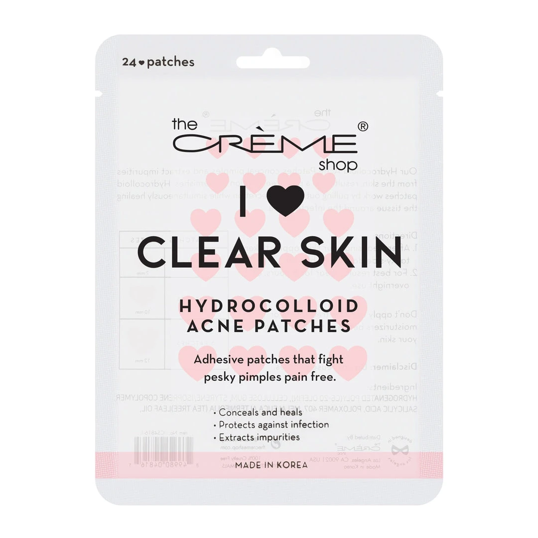 The Crème Shop Skincare I ❤ Clear Skin - Hydrocolloid Acne Patches ️ The Crème Shop Skincare I ❤ Clear Skin - Hydrocolloid Acne Patches ️