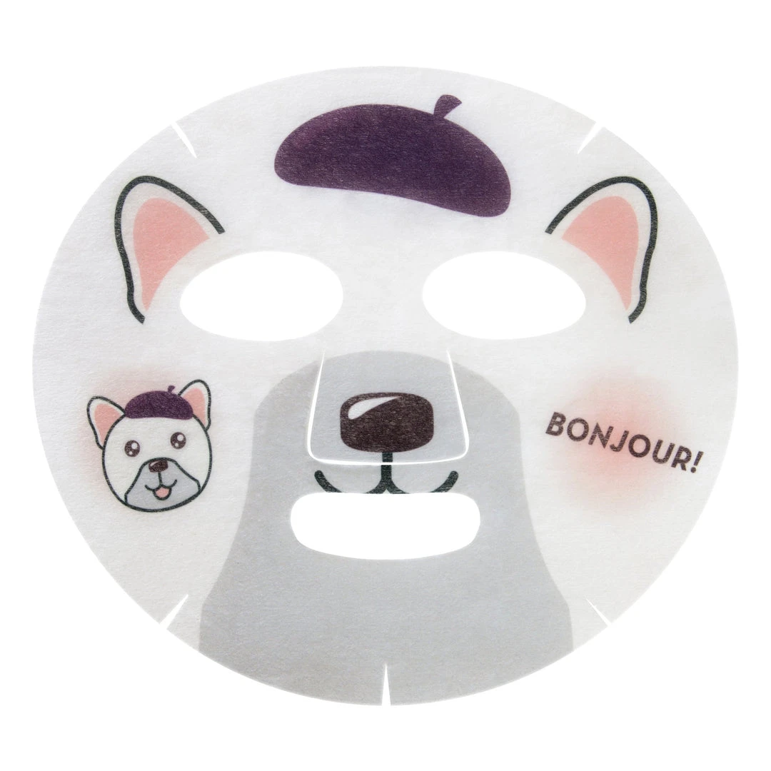 The Crème Shop Skincare Plump Up, Skin! Animated French Bulldog Mask - Rejuvenating Collagen The Crème Shop Skincare Plump Up, Skin! Animated French Bulldog Mask - Rejuvenating Collagen