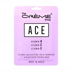 The Crème Shop New Arrivals ACE Essence Sheet Mask | Youth-Promoting & Brightening