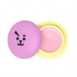The Crème Shop X BT21 COOKY Macaron Lip Balm - Rose