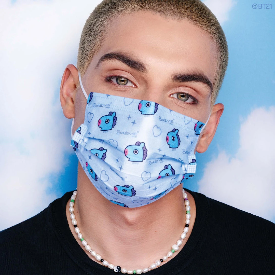 The Crème Shop X BT21 The Crème Shop | BT21: 3-Ply Disposable Protective Face Masks (Set Of 14) + 2 Reusable Pouches - Assorted Pastel New Arrivals The Crème Shop X BT21 The Crème Shop | BT21: 3-Ply Disposable Protective Face Masks (Set Of 14) + 2 Reusable Pouches - Assorted Pastel New Arrivals