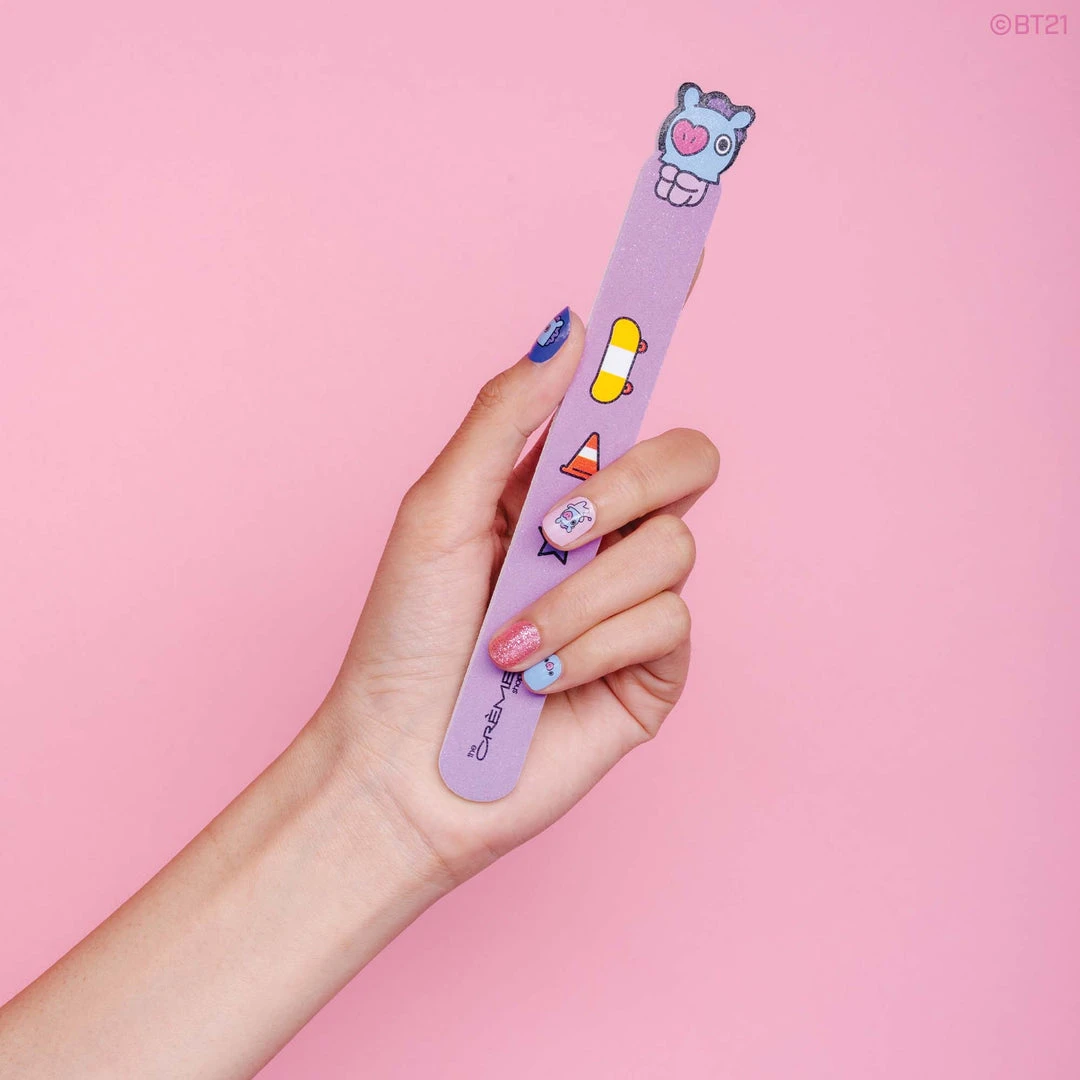 The Crème Shop X BT21 New Arrivals The Crème Shop | BT21: “Always Together, Never Broken” Nail File Set Of 8 5 The Crème Shop X BT21 New Arrivals The Crème Shop | BT21: “Always Together, Never Broken” Nail File Set Of 8