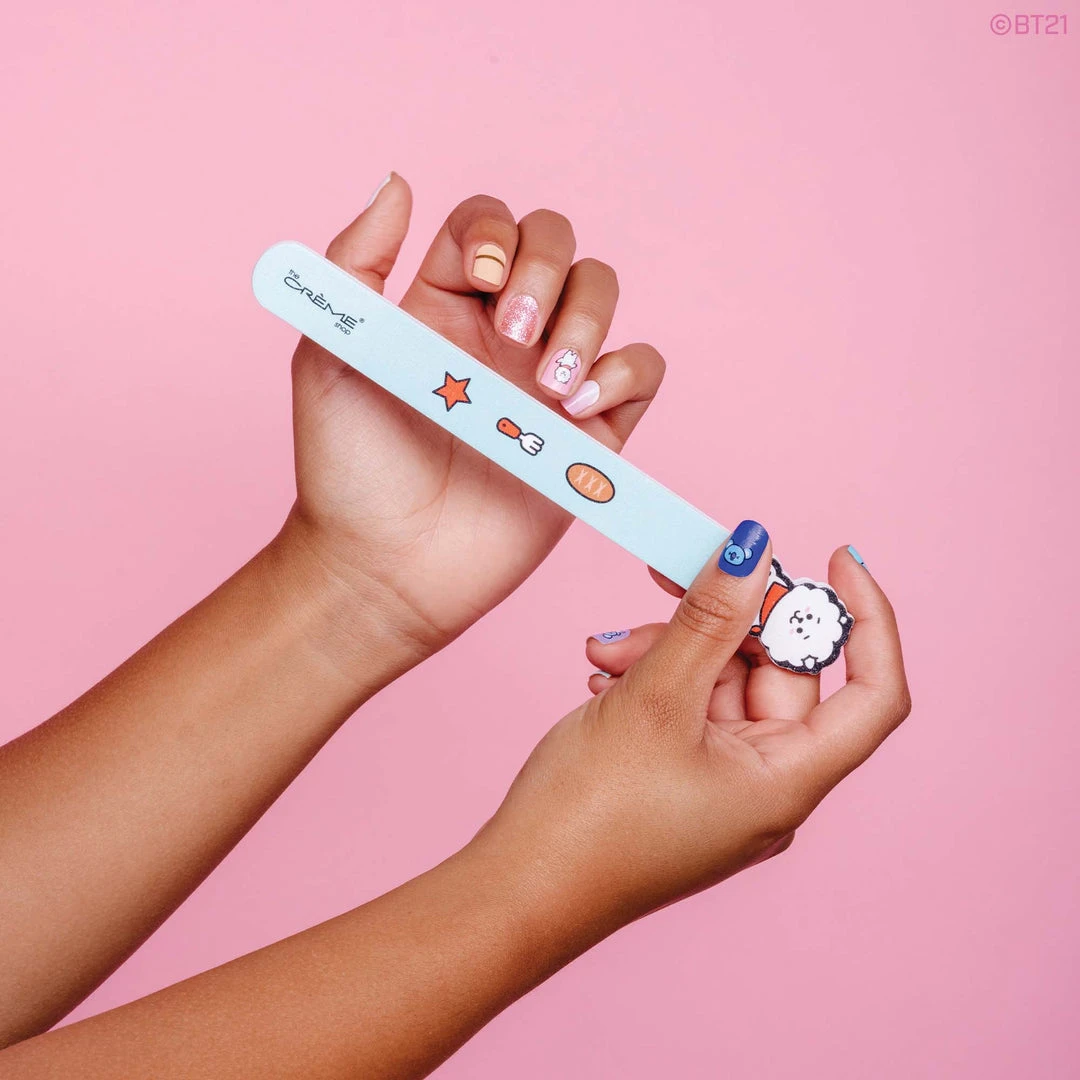 The Crème Shop X BT21 New Arrivals The Crème Shop | BT21: “Always Together, Never Broken” Nail File Set Of 8 4 The Crème Shop X BT21 New Arrivals The Crème Shop | BT21: “Always Together, Never Broken” Nail File Set Of 8