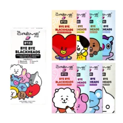 The Crème Shop X BT21 The Crème Shop | BT21: Bye Bye Blackheads - Printed Pore Strips (Set Of 8)