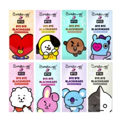 The Crème Shop X BT21 The Crème Shop | BT21: Bye Bye Blackheads - Printed Pore Strips (Set Of 16) New Arrivals