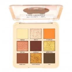 The Crème Shop X LINE FRIENDS New Arrivals BROWN’S WARM & TOASTY Eyeshadow Palette | 9 Golden Multi-Finish Shades