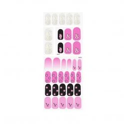 The Crème Shop X BT21 The Crème Shop | BT21: COOKY Energy Pink Gel Nail Strips (Set Of 35) New Arrivals