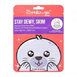 The Crème Shop Stay Dewy, Skin! Animated Seal Face Mask - Infused With Moisturizing Vegan Squalane