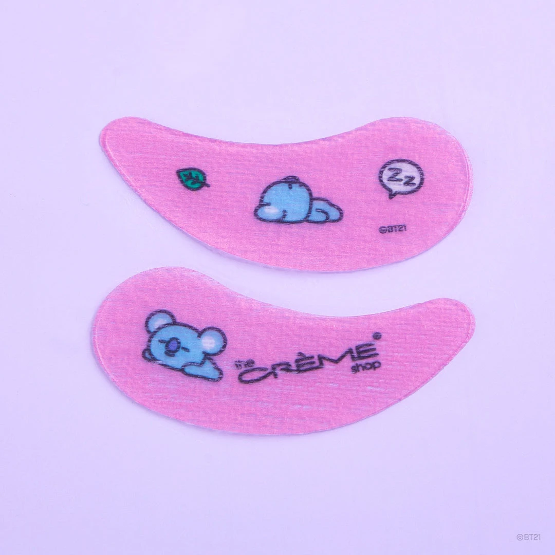 The Crème Shop X BT21 New Arrivals “5 More Minutes!” KOYA Hydrogel Under Eye Patches | Depuffing & Energizing 2 The Crème Shop X BT21 New Arrivals “5 More Minutes!” KOYA Hydrogel Under Eye Patches | Depuffing & Energizing