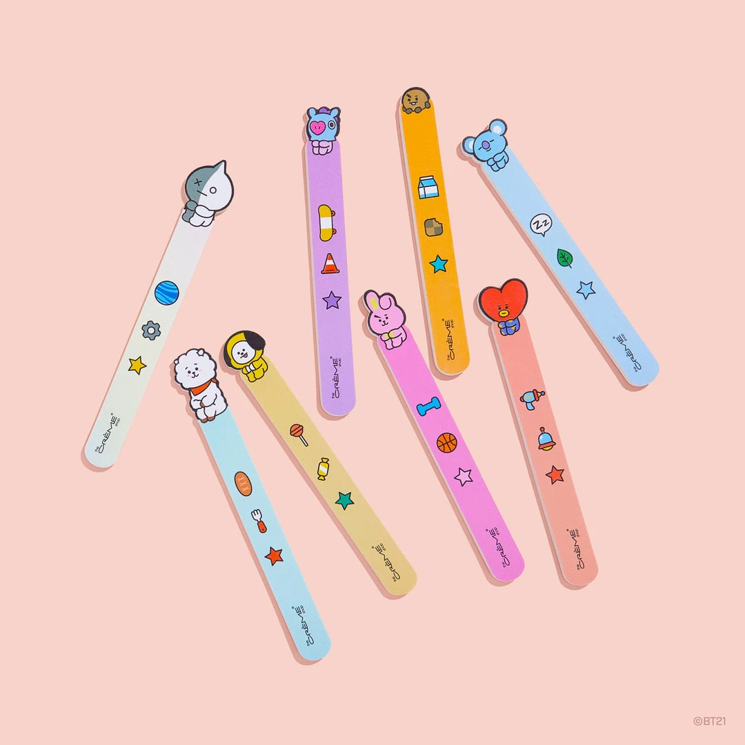 The Crème Shop X BT21 New Arrivals The Crème Shop | BT21: “Always Together, Never Broken” Nail File Set Of 8 3 The Crème Shop X BT21 New Arrivals The Crème Shop | BT21: “Always Together, Never Broken” Nail File Set Of 8