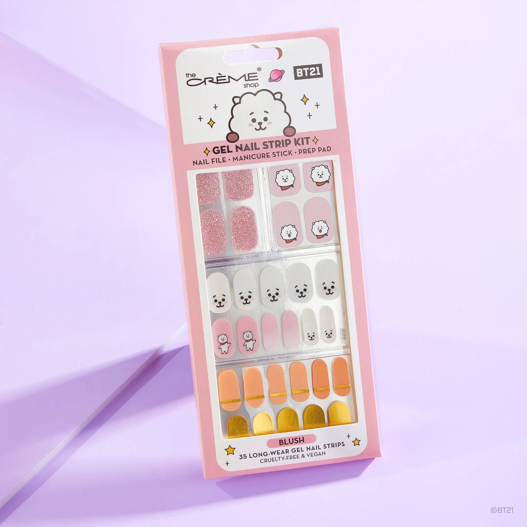 The Crème Shop X BT21 New Arrivals The Crème Shop | BT21: RJ Blush Gel Nail Strips (Set Of 35) The Crème Shop X BT21 New Arrivals The Crème Shop | BT21: RJ Blush Gel Nail Strips (Set Of 35)