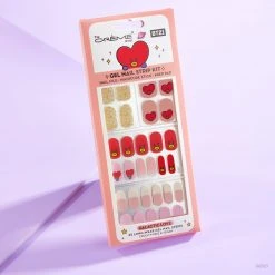 The Crème Shop X BT21 The Crème Shop | BT21: TATA Galactic Love Gel Nail Strips (Set Of 35) New Arrivals