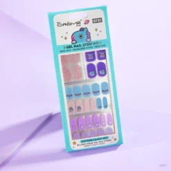The Crème Shop X BT21 The Crème Shop | BT21: MANG Cotton Candy Sky Gel Nail Strips (Set Of 35)