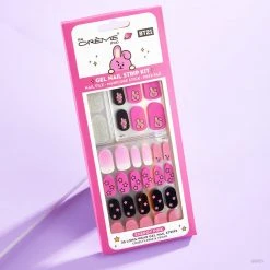 The Crème Shop X BT21 The Crème Shop | BT21: COOKY Energy Pink Gel Nail Strips (Set Of 35) New Arrivals