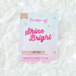 The Crème Shop New Arrivals Shine Bright Essence Sheet Mask | Brightening & Acne-Fighting (Set Of 5)