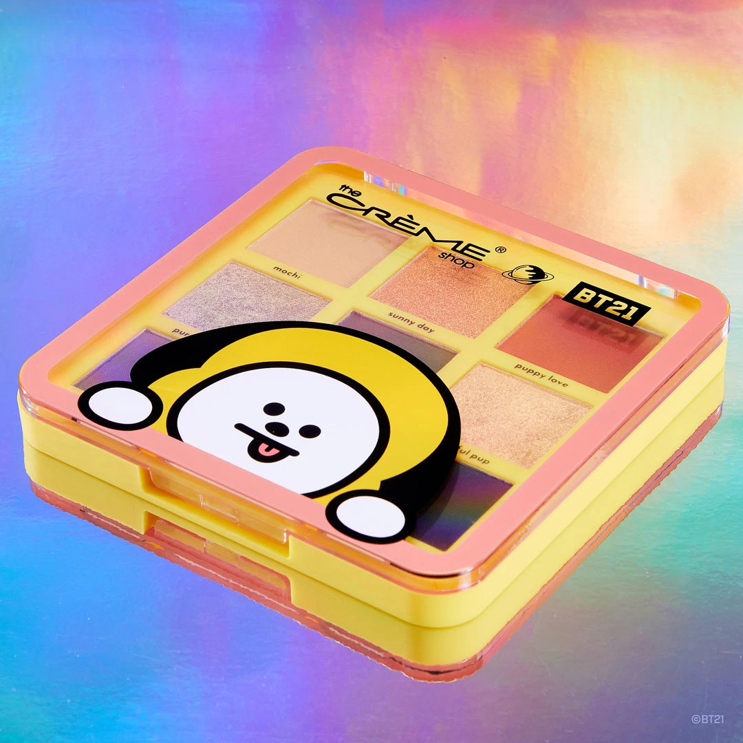 The Crème Shop X BT21 New Arrivals The Crème Shop | BT21: PUREST STAR Eyeshadow Palette - CHIMMY The Crème Shop X BT21 New Arrivals The Crème Shop | BT21: PUREST STAR Eyeshadow Palette - CHIMMY