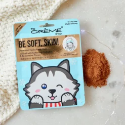 The Crème Shop Be Soft, Skin! Animated Husky Sheet Mask | Softening & Restoring (Set Of 3) New Arrivals