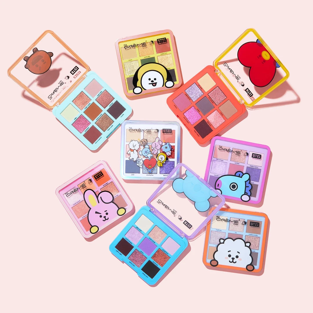 The Crème Shop X BT21 The Crème Shop | BT21: Eyeshadow Palette Complete Collection, Set Of 8 ($128 Value) The Crème Shop X BT21 The Crème Shop | BT21: Eyeshadow Palette Complete Collection, Set Of 8 ($128 Value)