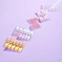 The Crème Shop X BT21 New Arrivals The Crème Shop | BT21: RJ Blush Gel Nail Strips (Set Of 35)