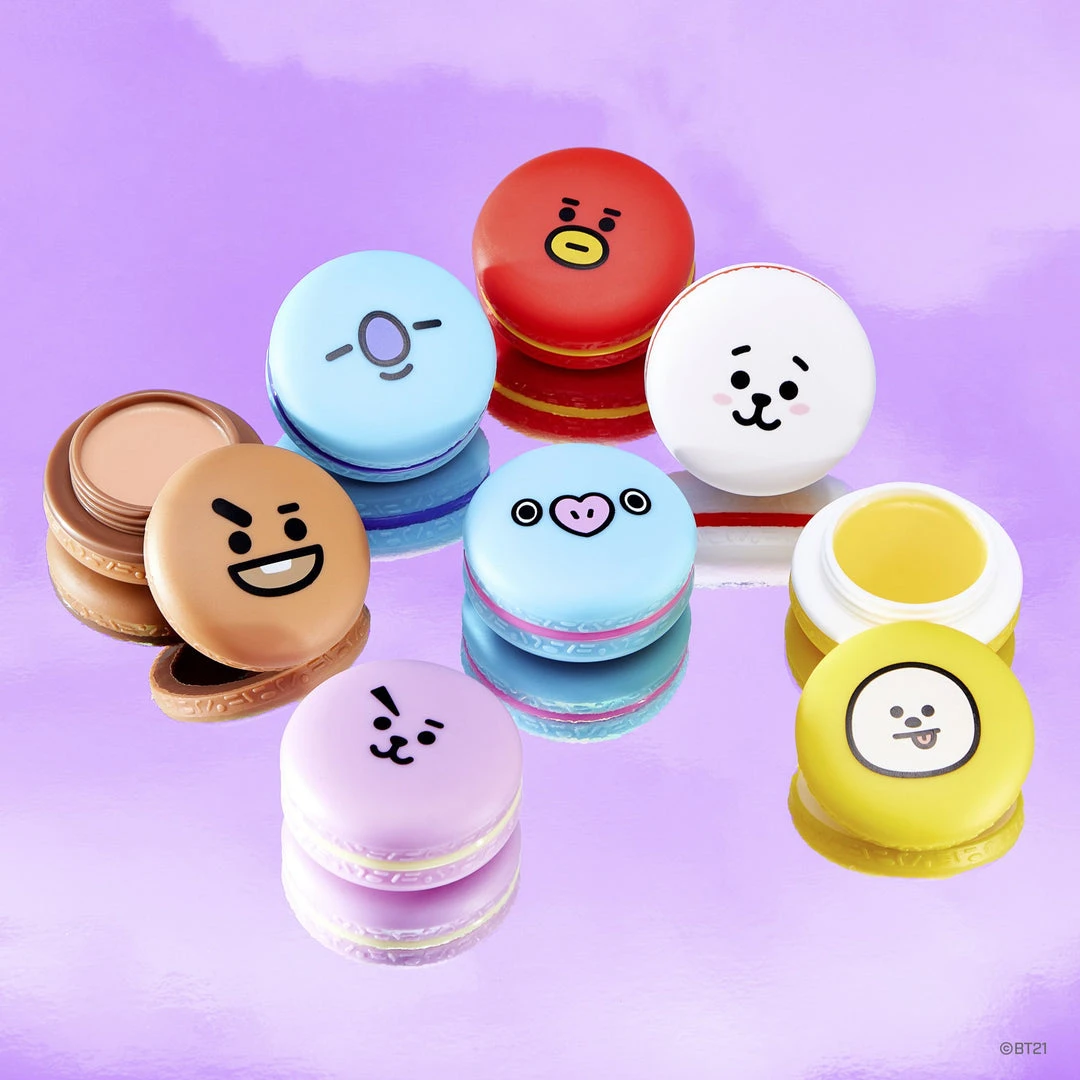 The Crème Shop X BT21 The Crème Shop | BT21: Macaron Lip Balm Complete Collection, Set Of 7 ($63 Value) The Crème Shop X BT21 The Crème Shop | BT21: Macaron Lip Balm Complete Collection, Set Of 7 ($63 Value)