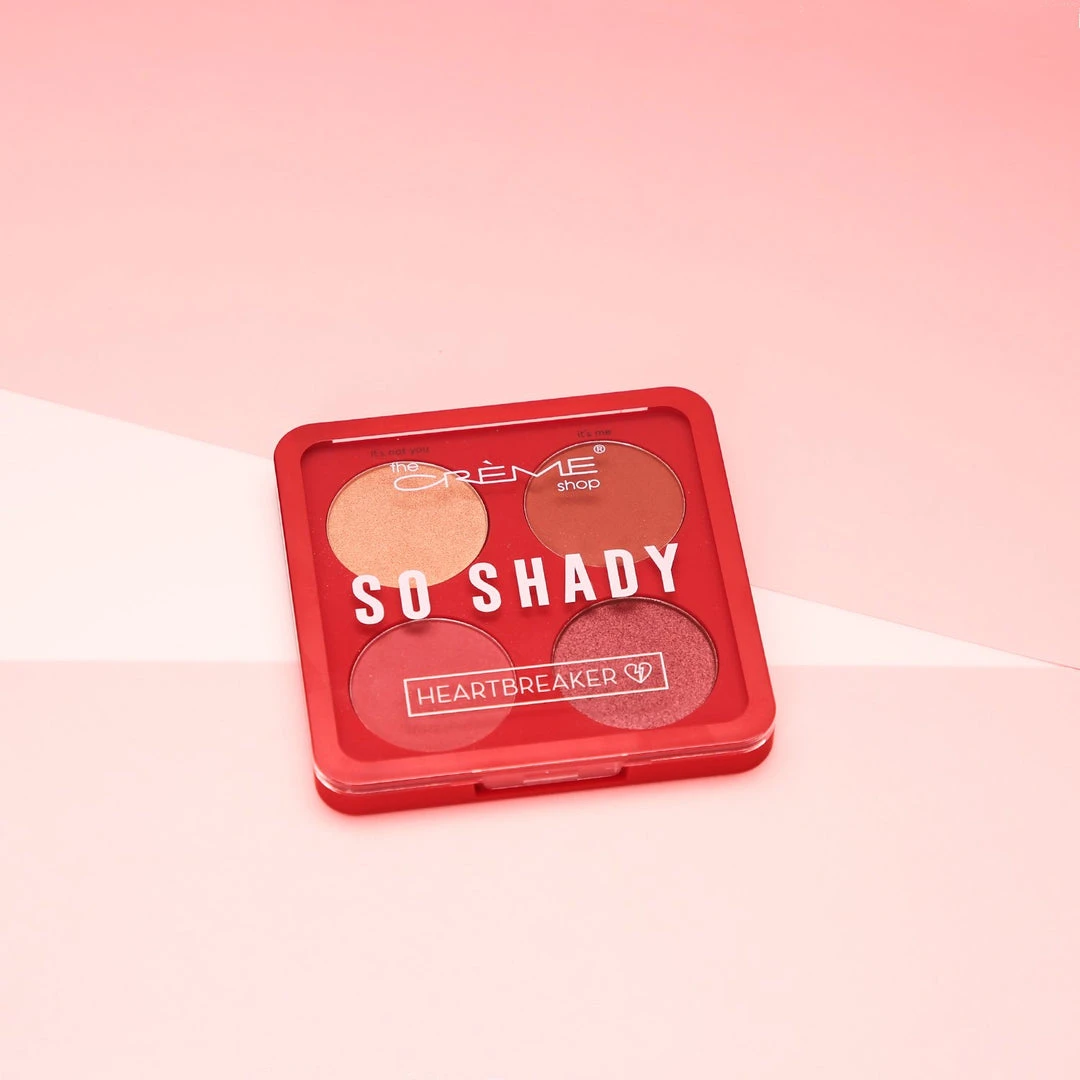 The Crème Shop "So Shady" Eyeshadow Palette Heartbreaker 1 The Crème Shop "So Shady" Eyeshadow Palette Heartbreaker