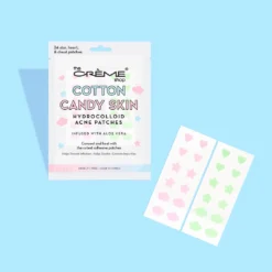The Crème Shop Cotton Candy Skin - Hydrocolloid Acne Patches | Ultra Aloe Boost