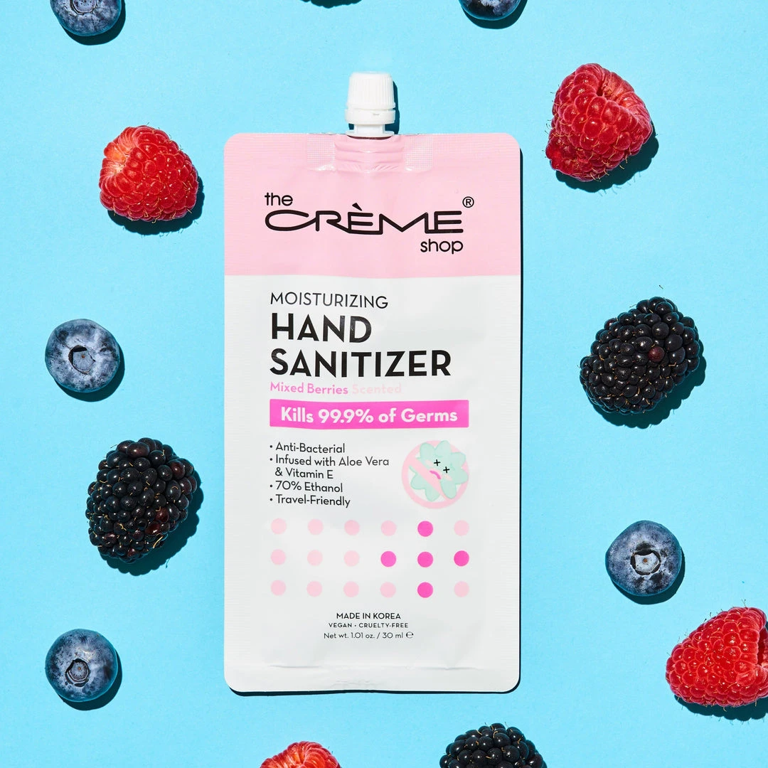 The Crème Shop New Arrivals Moisturizing Hand Sanitizer - Mixed Berries Scented The Crème Shop New Arrivals Moisturizing Hand Sanitizer - Mixed Berries Scented