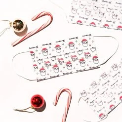 The Crème Shop 3-Ply Protective Face Mask - Ho Ho Ho (Disposable) 3 The Crème Shop 3-Ply Protective Face Mask - Ho Ho Ho (Disposable)