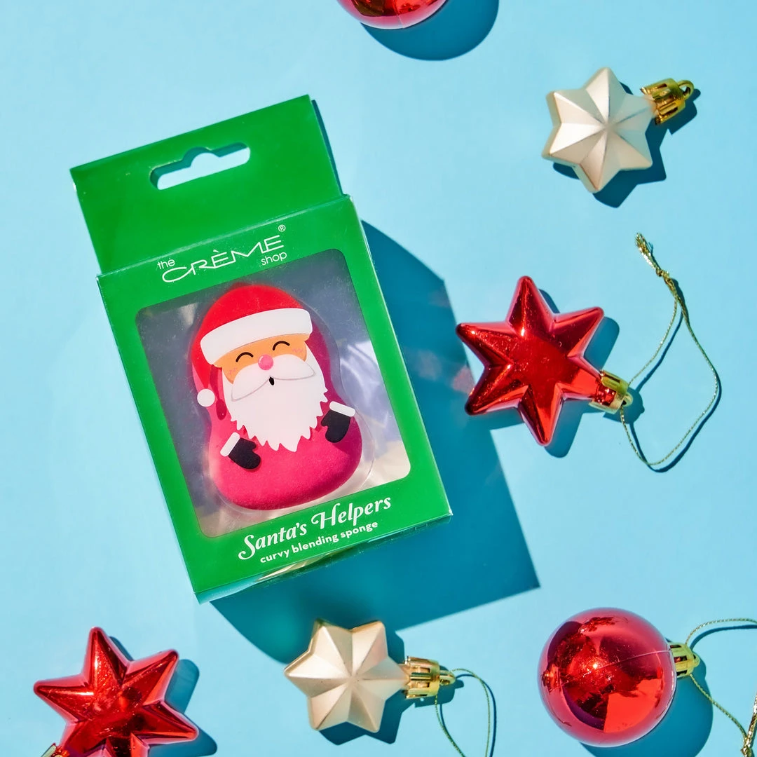 The Crème Shop Holiday Santa's Helpers Blending Sponge Santa - Red Makeup The Crème Shop Holiday Santa's Helpers Blending Sponge Santa - Red Makeup