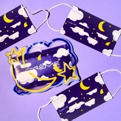 The Crème Shop New Arrivals 3-Ply Protective Face Mask - Skyline (Disposable)