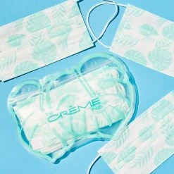The Crème Shop 3-Ply Protective Face Mask - Leaf Me Alone (Disposable)