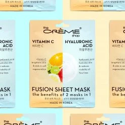 The Crème Shop Vitamin C & Hyaluronic Acid Fusion Sheet Mask
