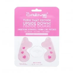 The Crème Shop New Arrivals “Turn That Frown Upside Down!” | Smoothing Hydrogel Frown Line Patches (Collagen + Retinol + Beeswax)