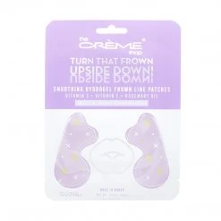 The Crème Shop “Turn That Frown Upside Down!” | Smoothing Hydrogel Frown Line Patches (Vitamin C + Vitamin E + Rosemary Oil) New Arrivals 2 The Crème Shop “Turn That Frown Upside Down!” | Smoothing Hydrogel Frown Line Patches (Vitamin C + Vitamin E + Rosemary Oil) New Arrivals