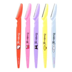 The Crème Shop X Sanrio Friends Over Fuzz! Perfect Arch Shaping Dermaplane Razors (Set Of 5)