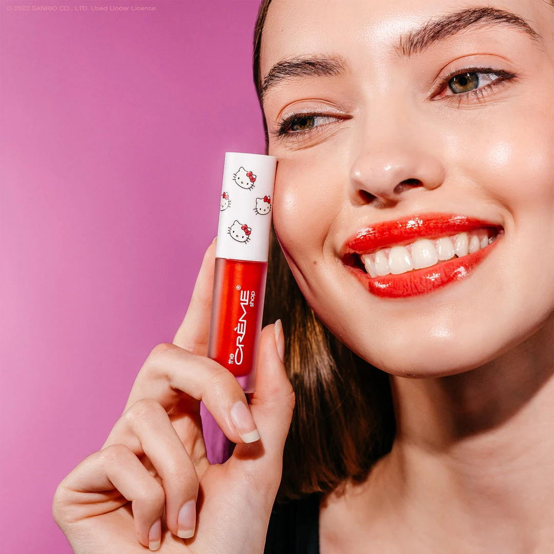The Crème Shop X Sanrio New Arrivals The Crème Shop X Hello Kitty Kawaii Kiss Moisturizing Lip Oil - Apple Flavored The Crème Shop X Sanrio New Arrivals The Crème Shop X Hello Kitty Kawaii Kiss Moisturizing Lip Oil - Apple Flavored