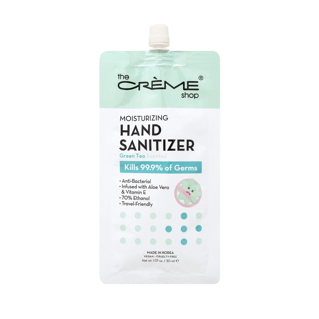 The Crème Shop New Arrivals Moisturizing Hand Sanitizer - Green Tea Scented The Crème Shop New Arrivals Moisturizing Hand Sanitizer - Green Tea Scented